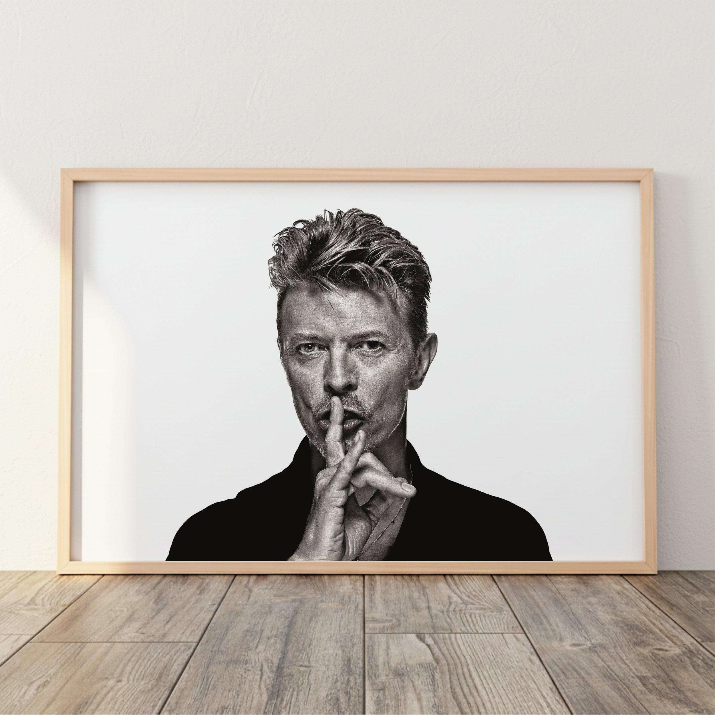 David Bowie Portrait Poster wall art