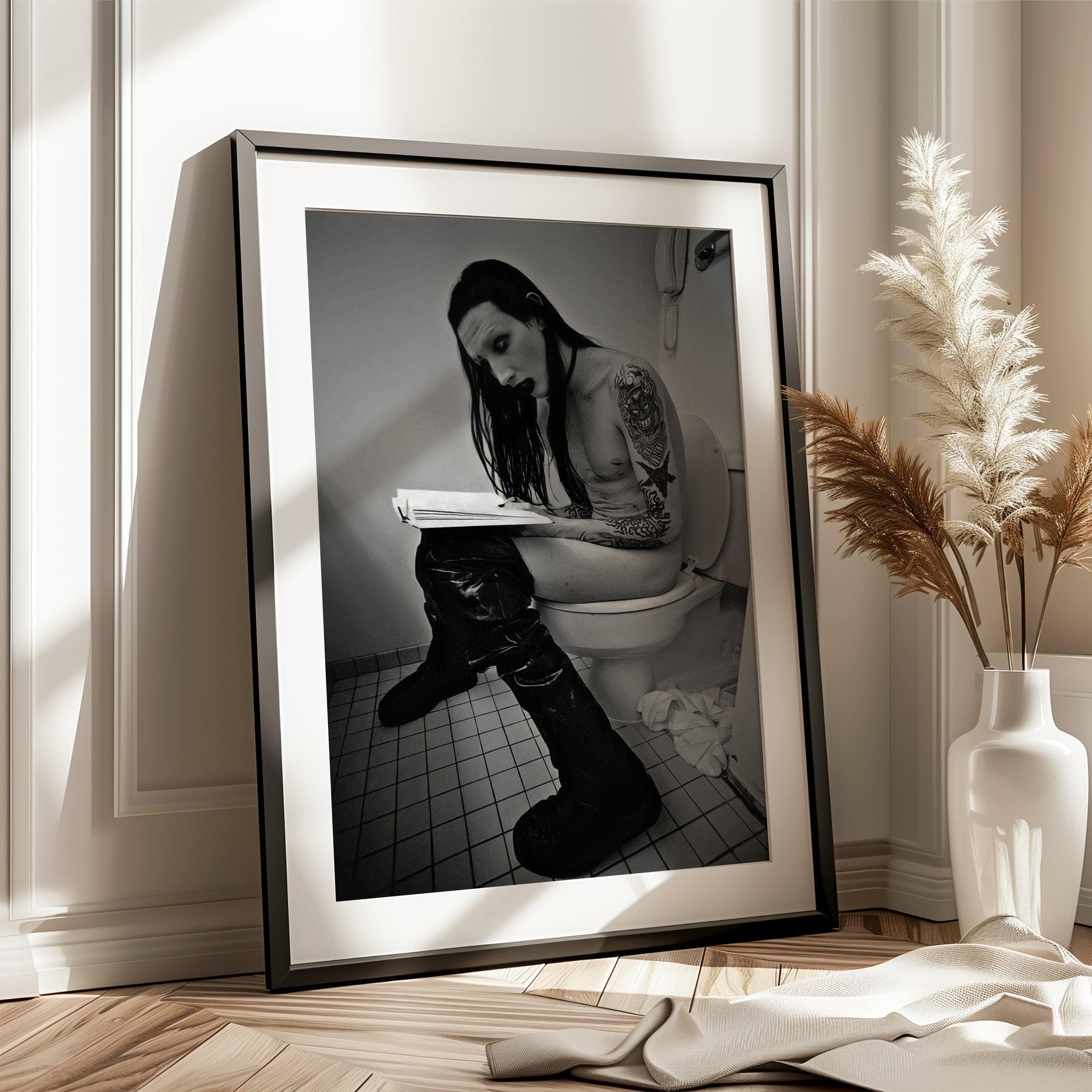Marilyn Manson Poster wall art