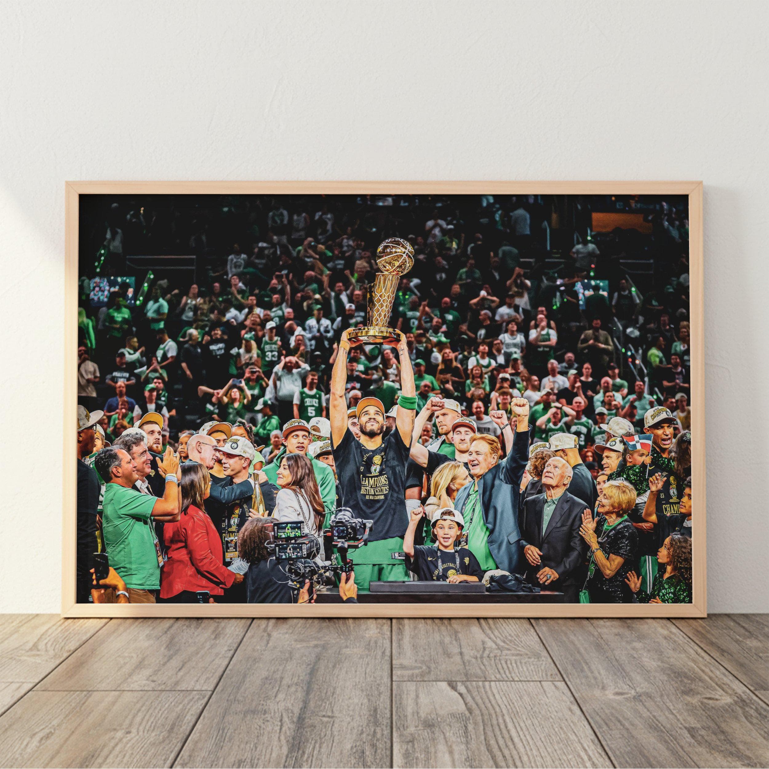 Boston Celtics Championship Poster wall art