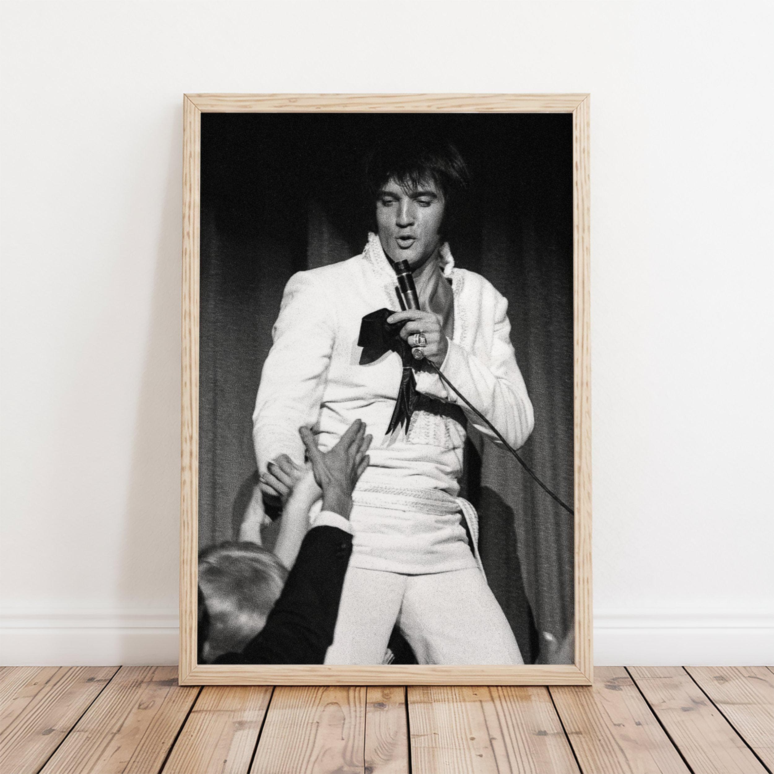 Elvis Presley Live Poster wall art