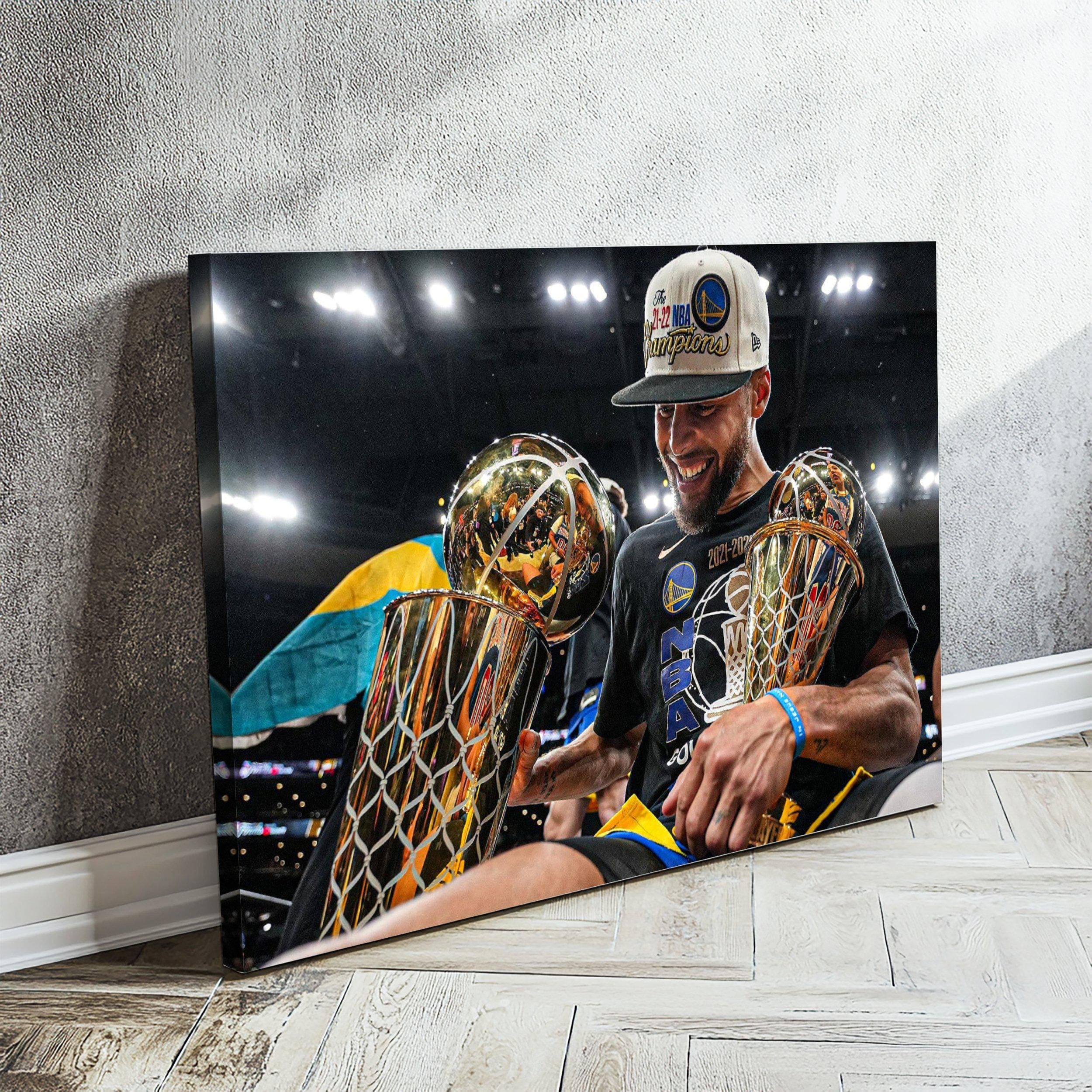 Stephen Curry Championship Poster wall art