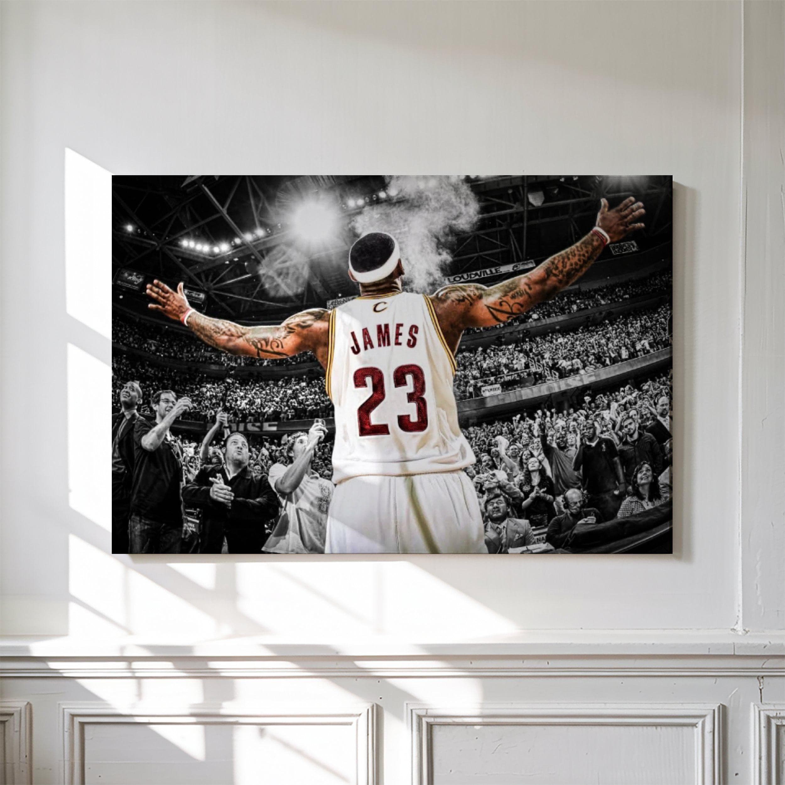LeBron James Poster wall art