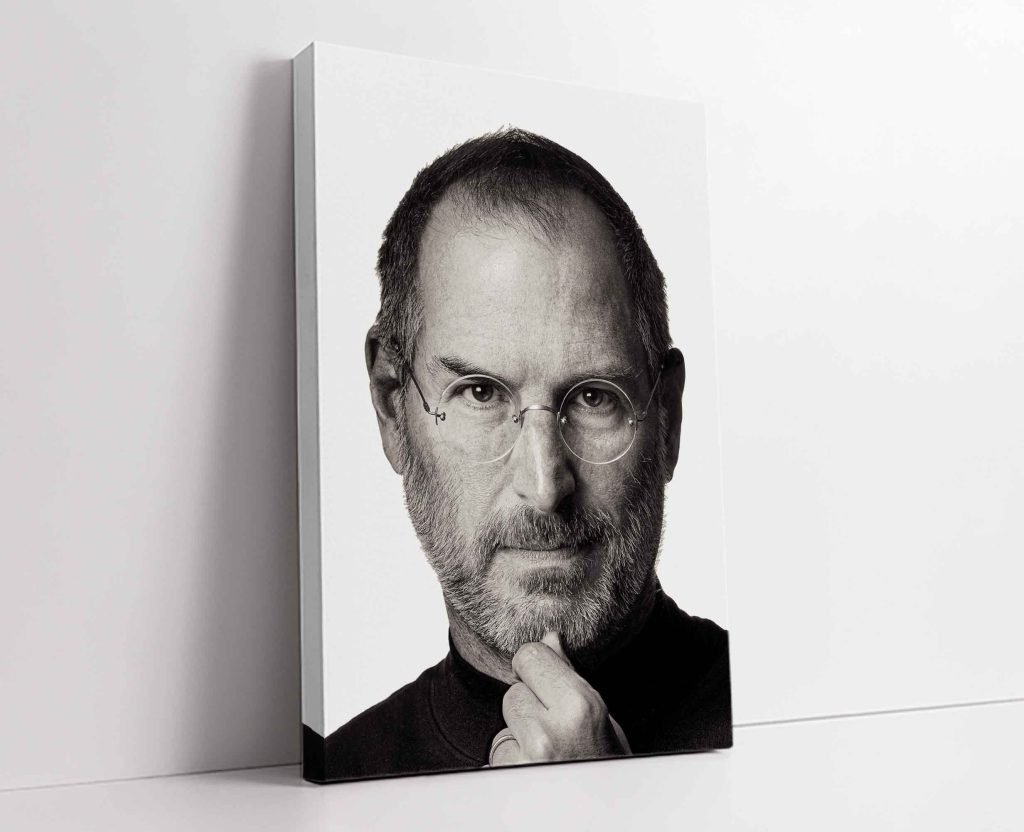 Steve Jobs poster, Think Different, Apple Canvas wall Art print, Tech legend poster print - Image 5