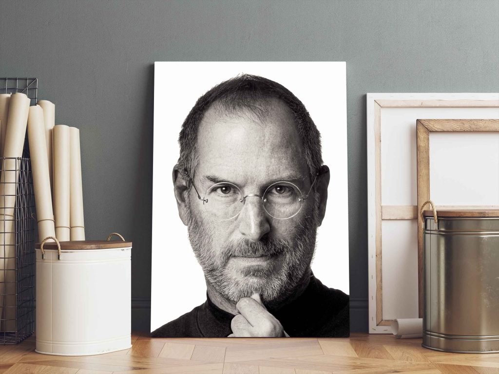 Steve Jobs poster, Think Different, Apple Canvas wall Art print, Tech legend poster print - Image 6
