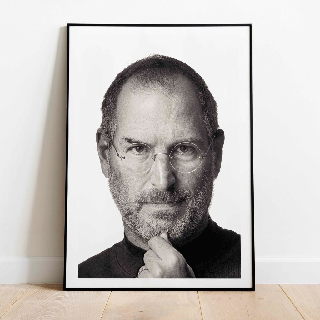 Steve Jobs poster, Think Different, Apple Canvas wall Art print, Tech legend poster print - Image 7