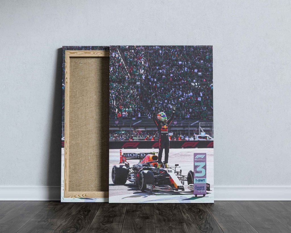 Checo Perez poster, Sergio Perez poster, Formula 1 Red Bull Racing Wall Art, F1 print - Image 3