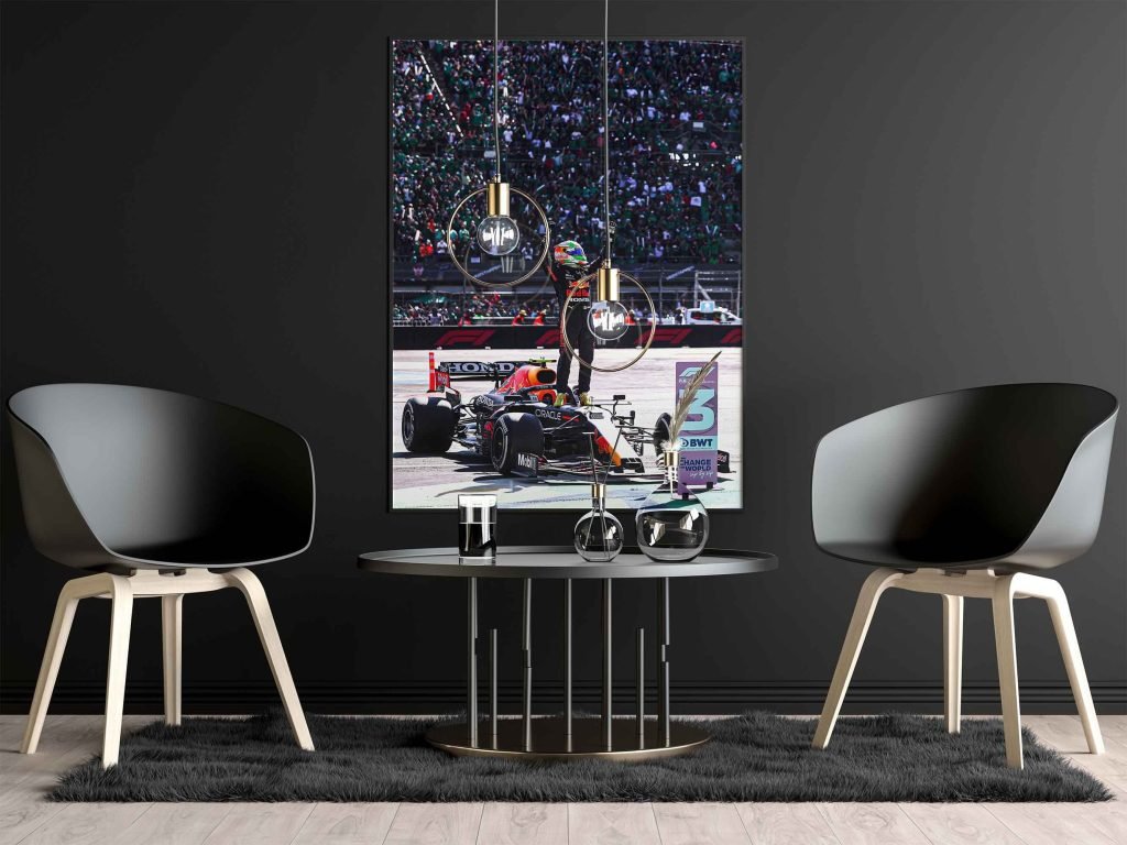 Checo Perez poster, Sergio Perez poster, Formula 1 Red Bull Racing Wall Art, F1 print - Image 4