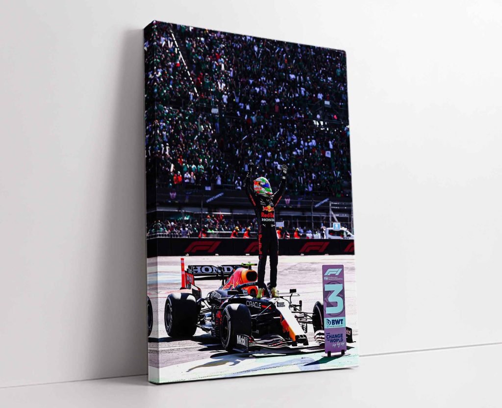 Checo Perez poster, Sergio Perez poster, Formula 1 Red Bull Racing Wall Art, F1 print - Image 5