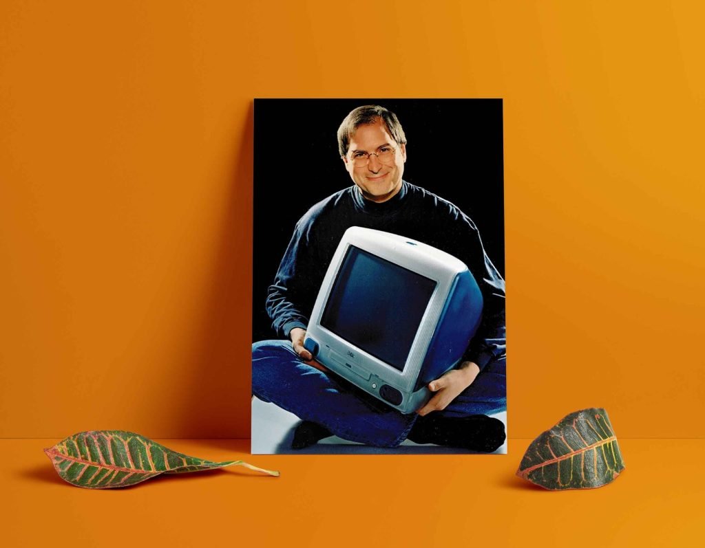 Steve Jobs poster, Think Different Apple Canvas Wall art print, Time Magazine photo - Image 5