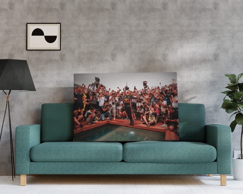 Daniel Ricciardo Poster, Formula 1 F1, Monaco GP print, Red Bull Racing Canvas Wall Art,  gift idea for him - Image 8