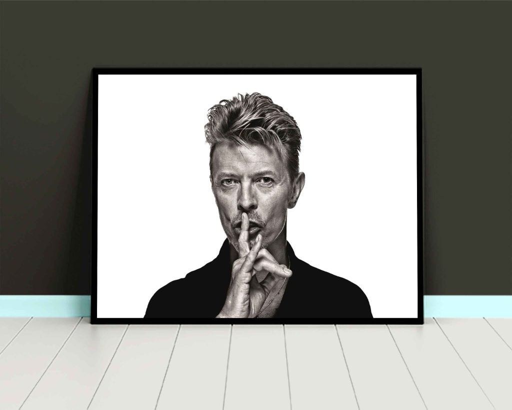 David Bowie Poster, Ziggy Stardust Music Canvas Wall Art, Rock Music icon - Image 6