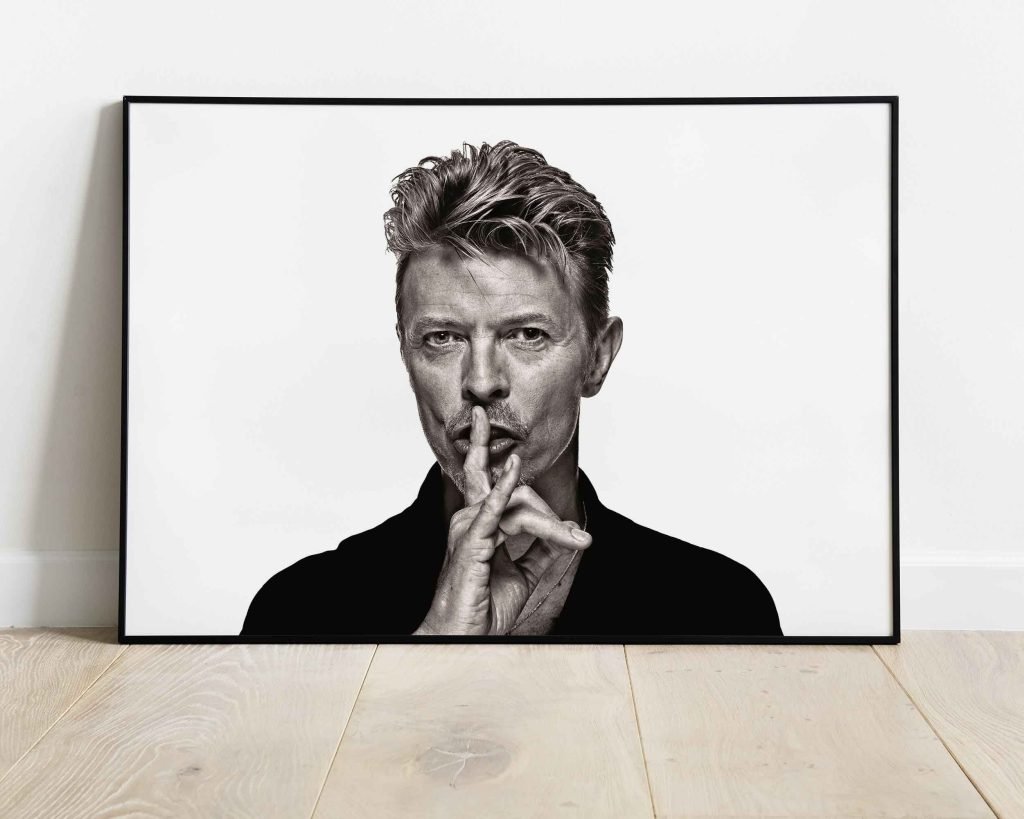 David Bowie Poster, Ziggy Stardust Music Canvas Wall Art, Rock Music icon - Image 8