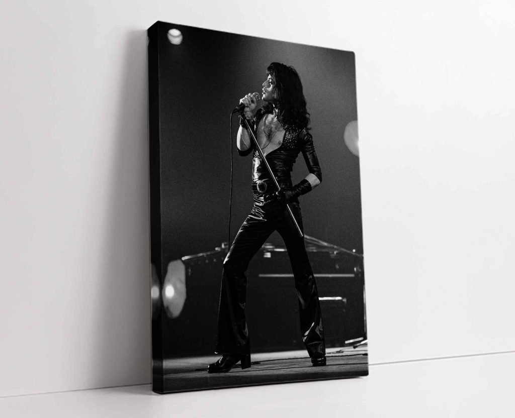 Freddie Mercury poster, Queen Band Music Canvas wall art print, Bohemian Rhapsody - Image 4