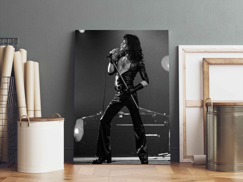 Freddie Mercury poster, Queen Band Music Canvas wall art print, Bohemian Rhapsody - Image 5