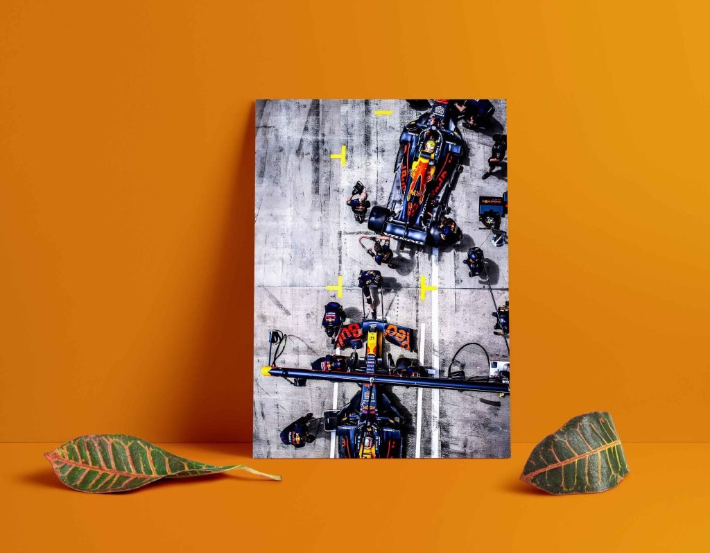 Checo Perez poster, Sergio Perez poster, Formula 1 Red Bull Racing F1 Pit Stop Canvas Wall art print - Image 8