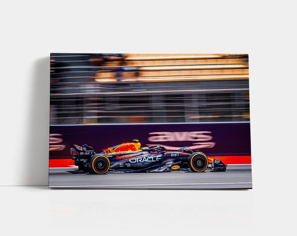 Checo Perez poster, Sergio Perez poster, Formula 1 Red Bull Racing Canvas Wall Art, Mexico F1, Motorsport Sports poster - Image 5