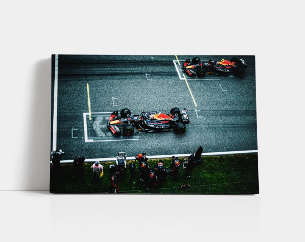 Checo Perez poster, Sergio Perez poster, Formula 1 Red Bull Racing print, F1 canvas wall art - Image 5