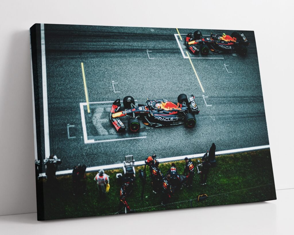 Checo Perez poster, Sergio Perez poster, Formula 1 Red Bull Racing print, F1 canvas wall art - Image 6