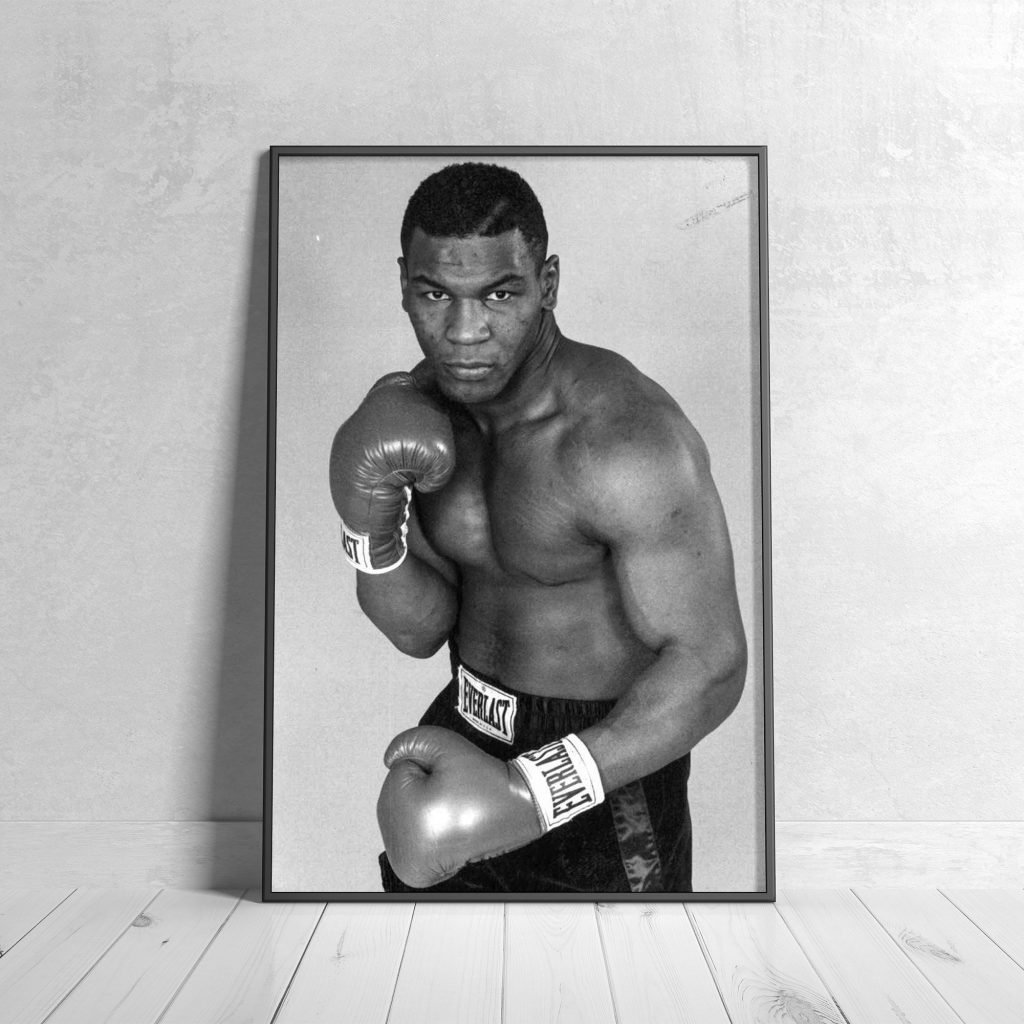 Mike Tyson Poster print, Boxing Canvas Wall Art, Iconic Sports poster - Image 5