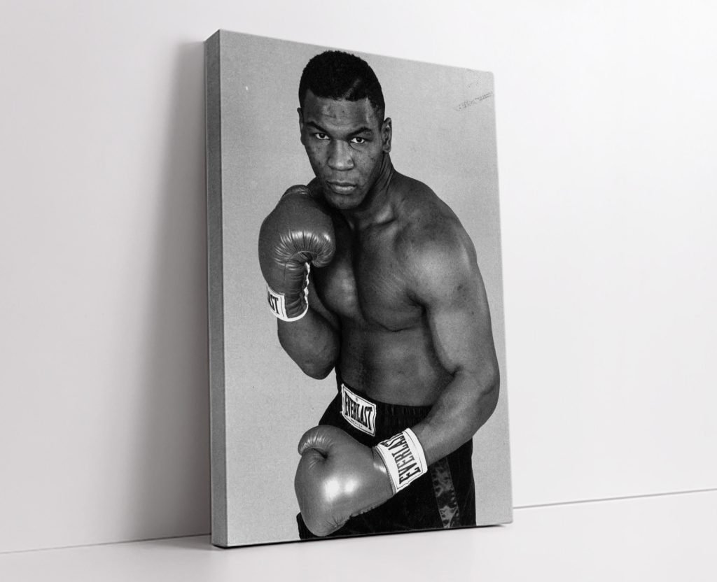 Mike Tyson Poster print, Boxing Canvas Wall Art, Iconic Sports poster - Image 4