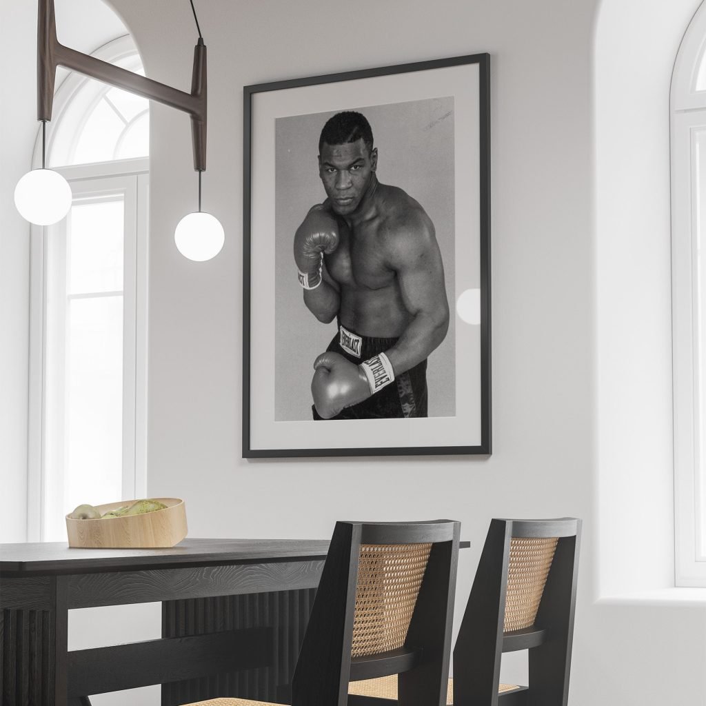 Mike Tyson Poster print, Boxing Canvas Wall Art, Iconic Sports poster - Image 6