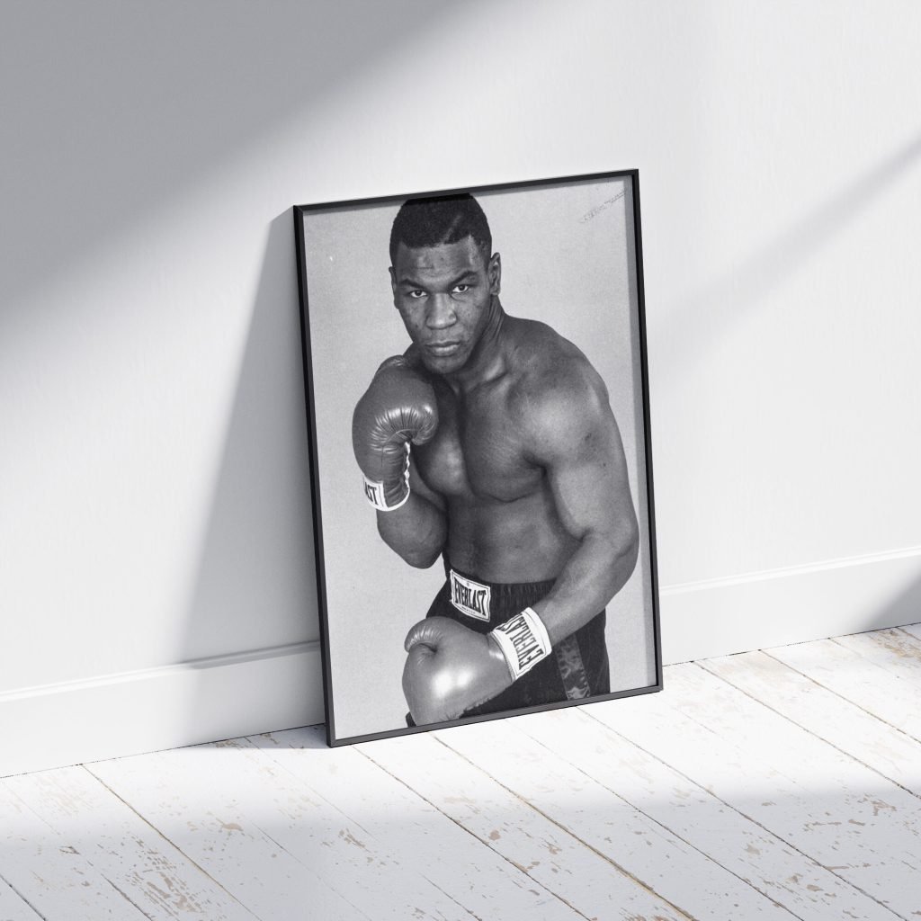 Mike Tyson Poster print, Boxing Canvas Wall Art, Iconic Sports poster - Image 7