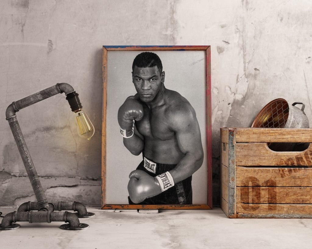 Mike Tyson Poster print, Boxing Canvas Wall Art, Iconic Sports poster - Image 8