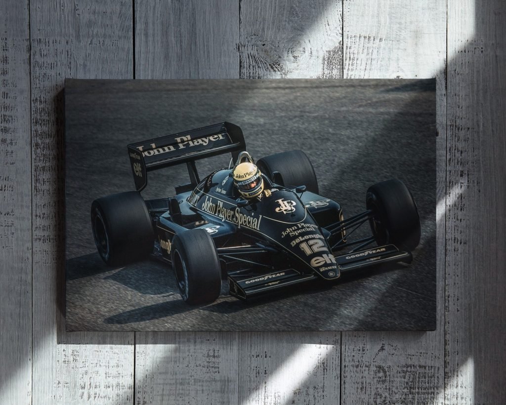 Ayrton Senna Poster - McLaren F1 Canvas Wall Art - Monaco GP Print - Formula One F1 Wall Art - Image 3