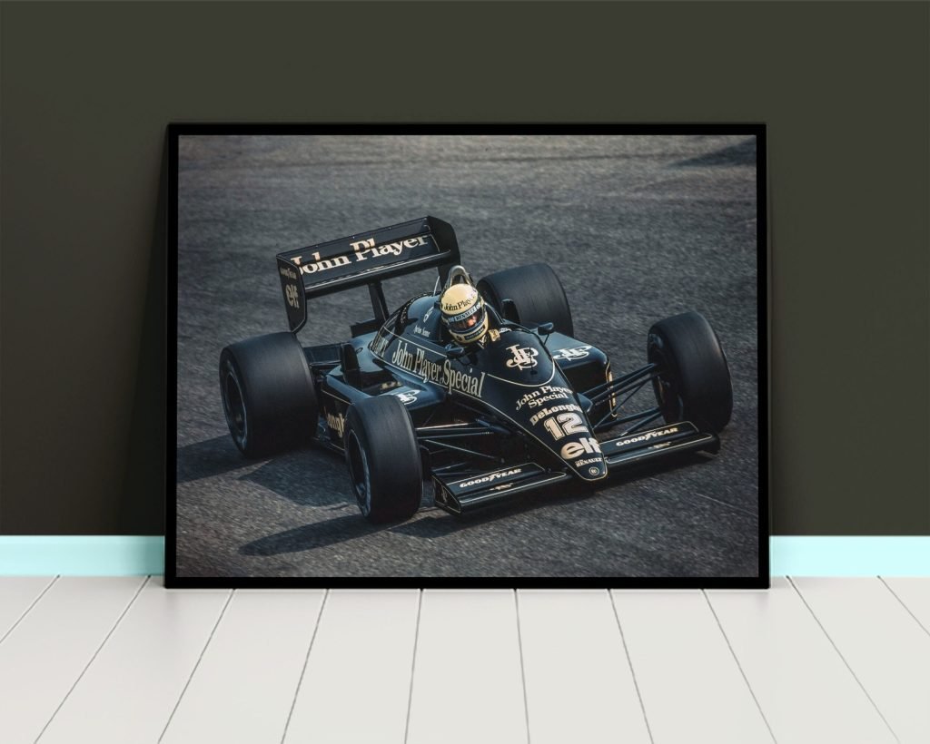 Ayrton Senna Poster - McLaren F1 Canvas Wall Art - Monaco GP Print - Formula One F1 Wall Art - Image 5