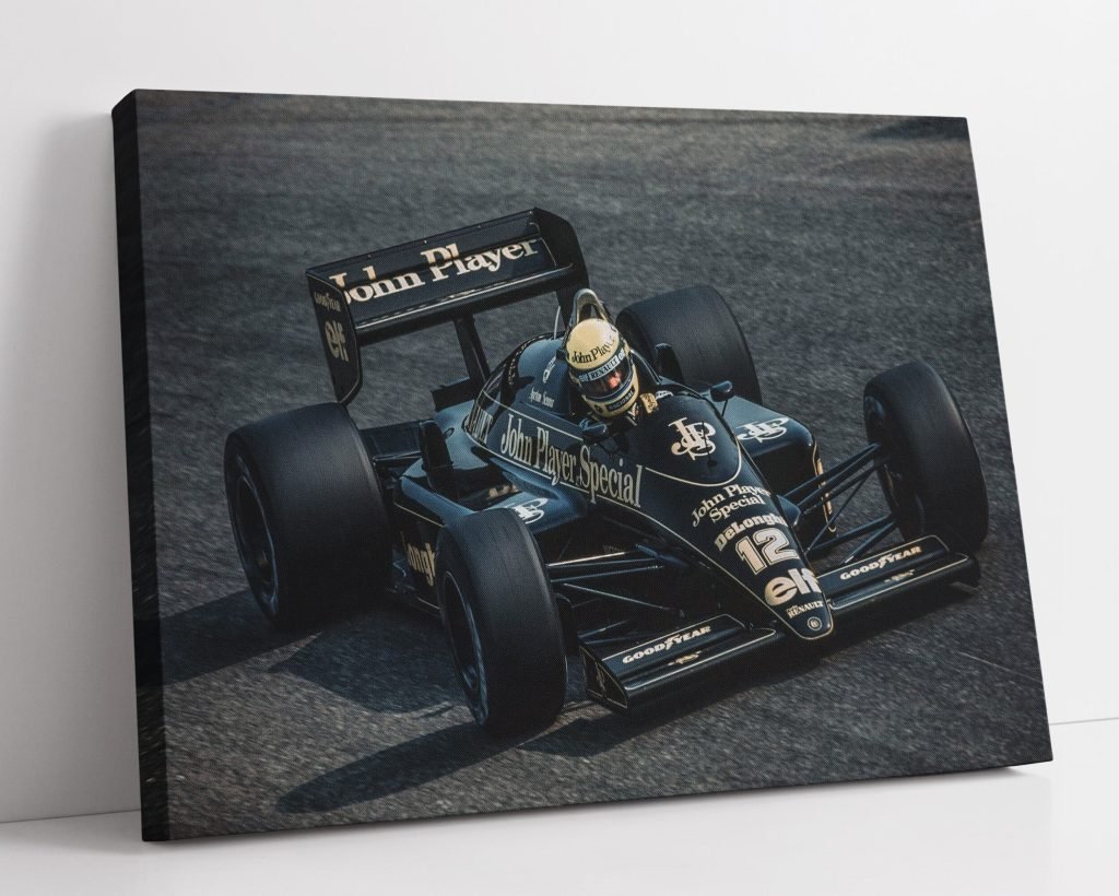 Ayrton Senna Poster - McLaren F1 Canvas Wall Art - Monaco GP Print - Formula One F1 Wall Art - Image 6