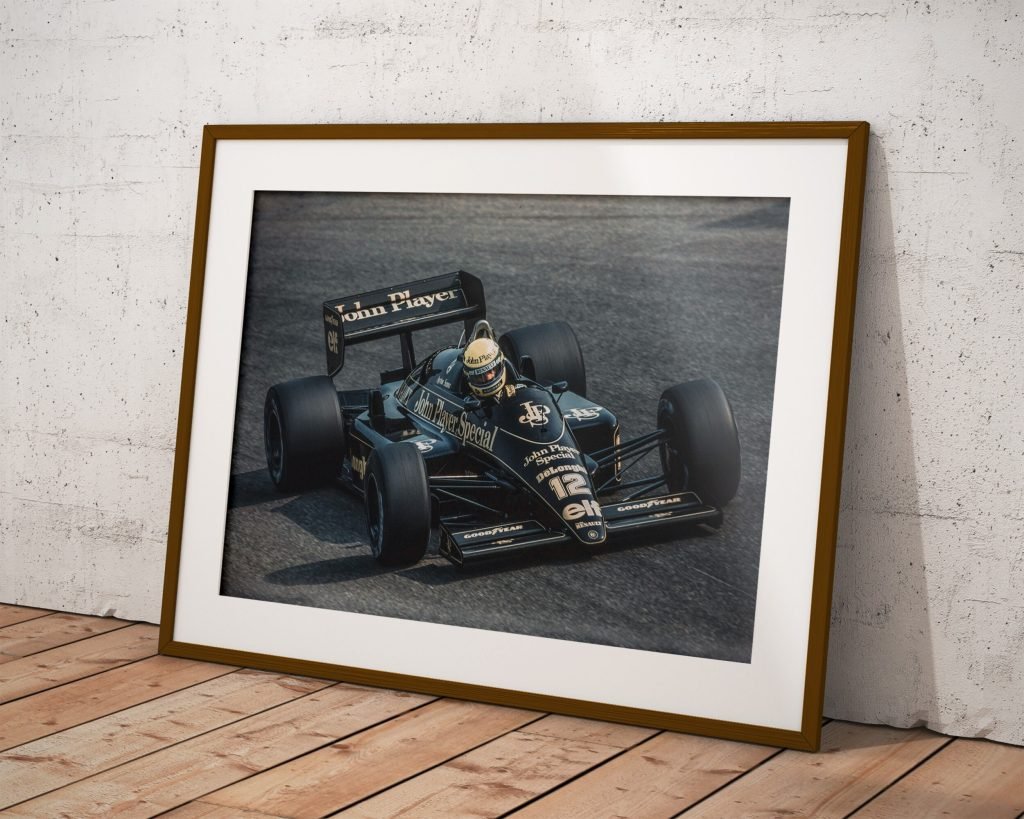 Ayrton Senna Poster - McLaren F1 Canvas Wall Art - Monaco GP Print - Formula One F1 Wall Art - Image 7