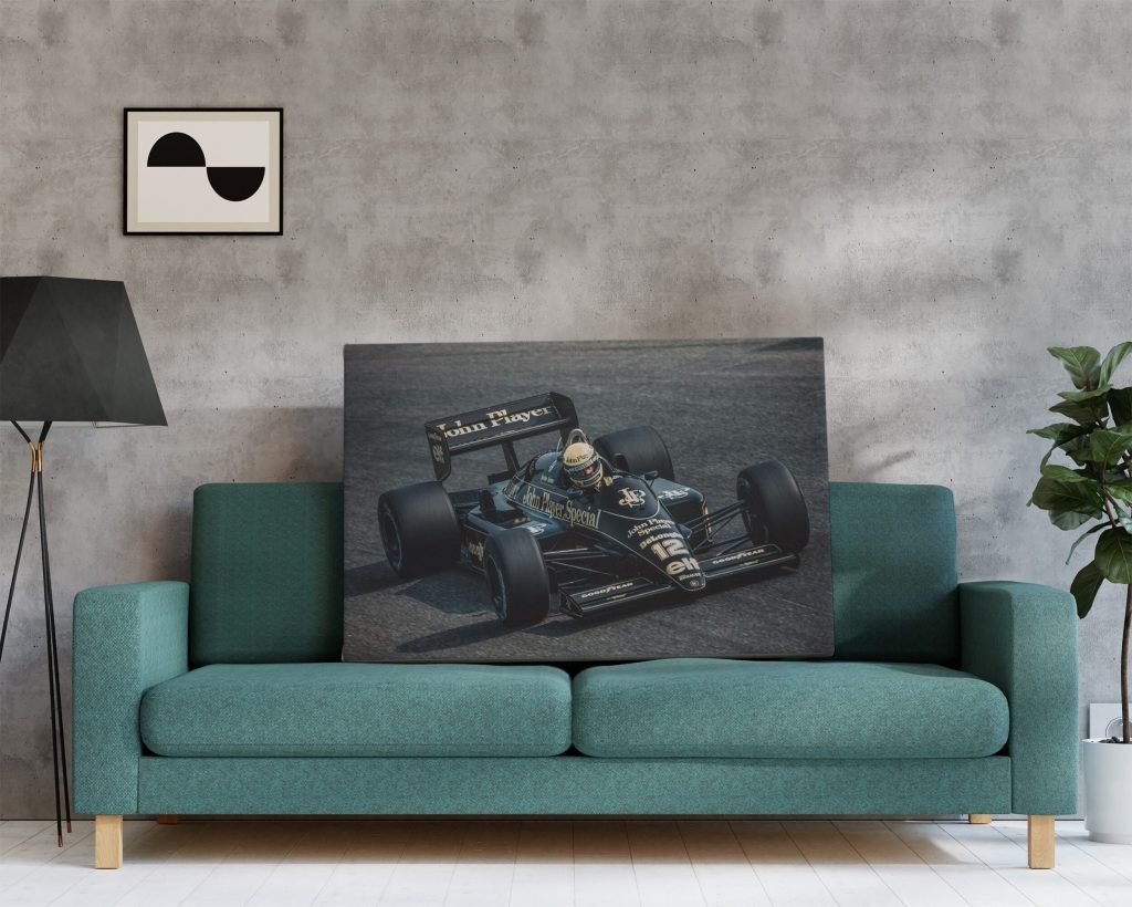 Ayrton Senna Poster - McLaren F1 Canvas Wall Art - Monaco GP Print - Formula One F1 Wall Art - Image 8