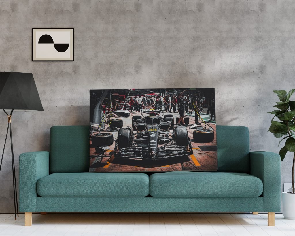 Lewis Hamilton Poster, Formula 1 canvas wall art, F1 Poster printMercedes Sports poster - Image 8