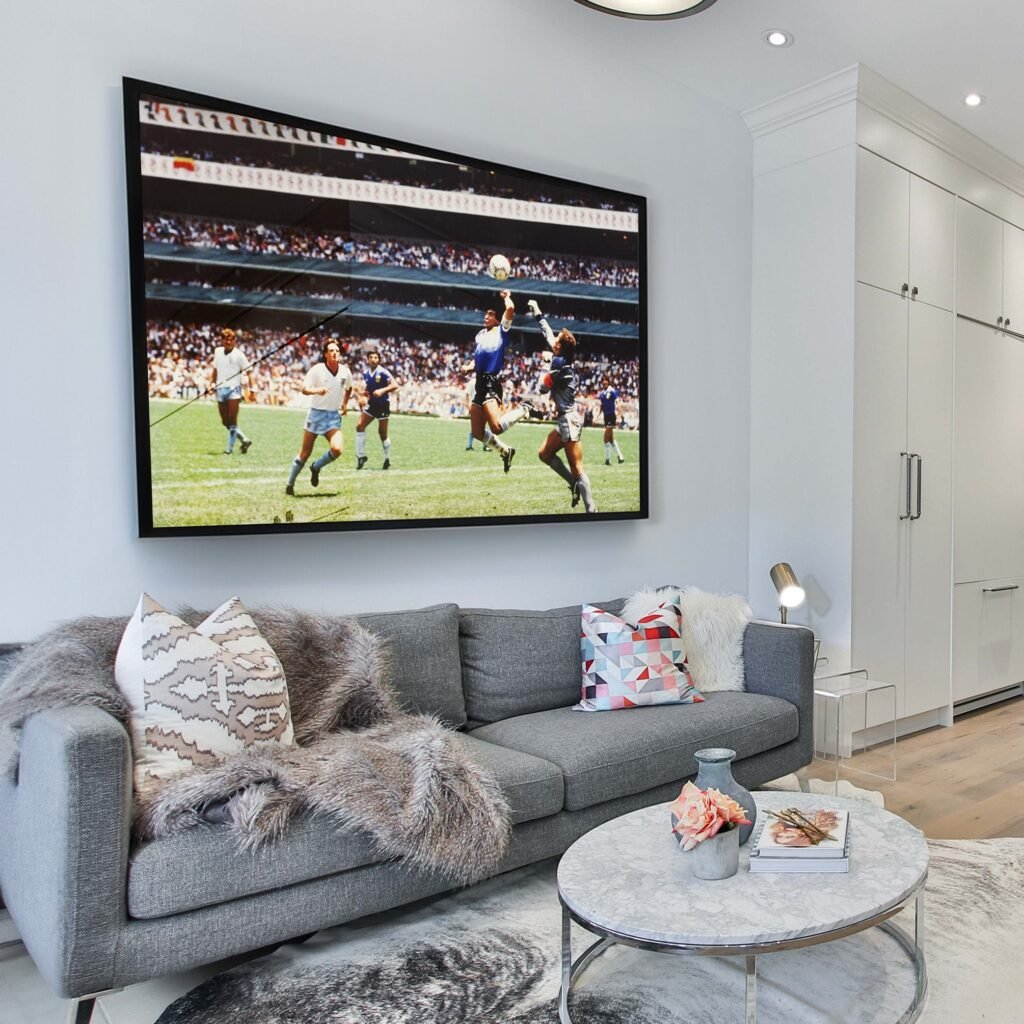 Diego Maradona god's hand poster print, Argentina Football star World Cup Canvas Wall art print, Soccer Sports poster - Image 4