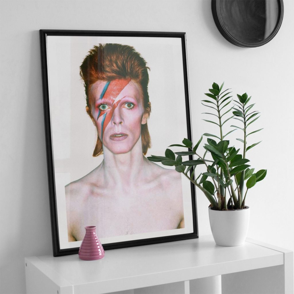 David Bowie Ziggy Stardust poster, Music icon Canvas Wall Art print, Music Home decor - Image 6