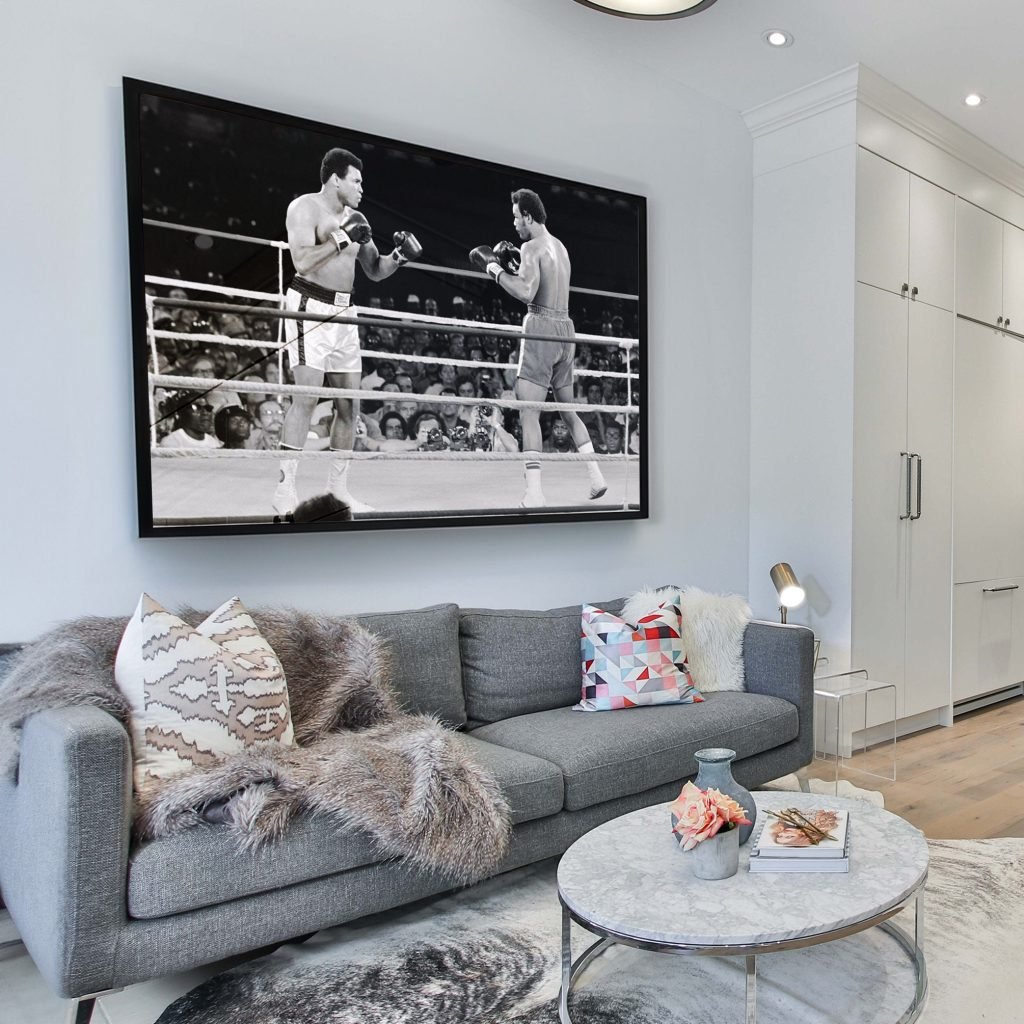 Muhammad Ali vs George Foreman Canvas Wall art print, boxing legends poster, Iconic sports legends - Image 4