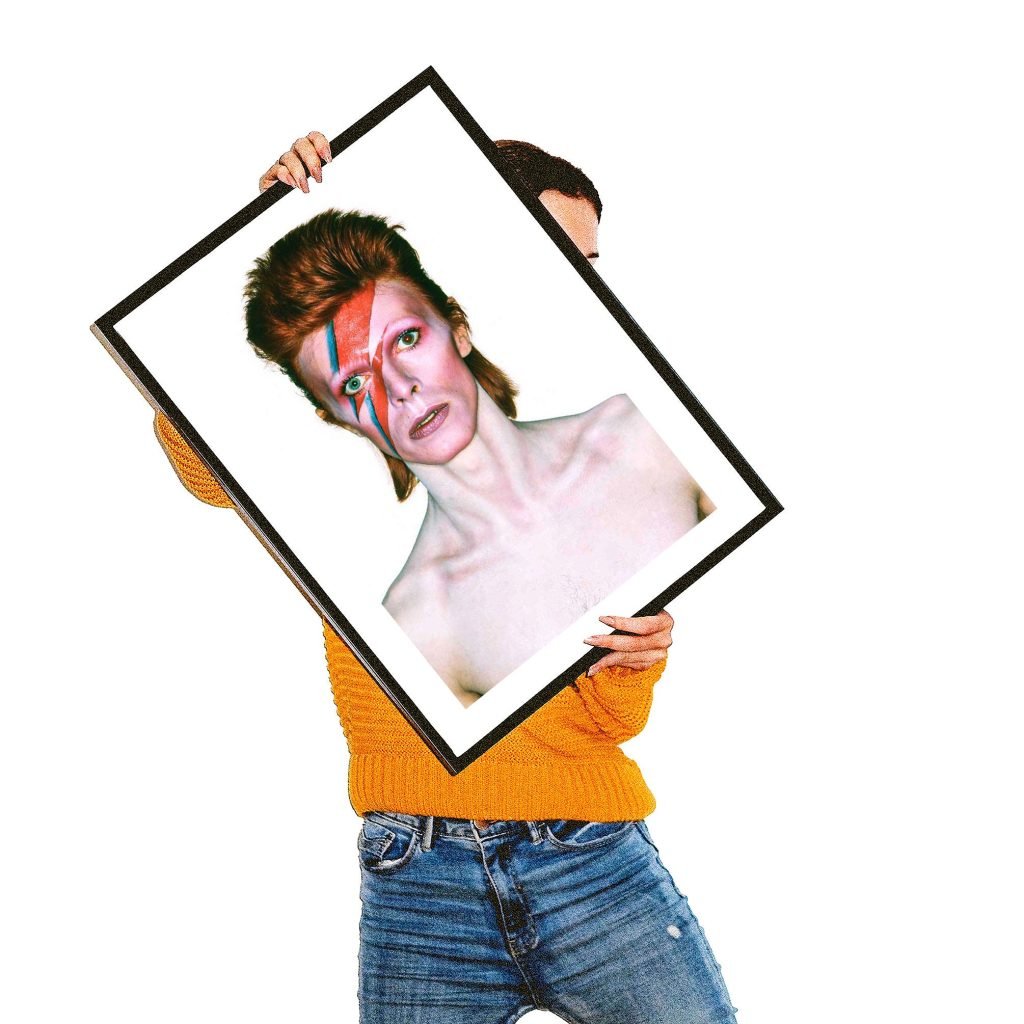 David Bowie Ziggy Stardust poster, Music icon Canvas Wall Art print, Music Home decor - Image 5