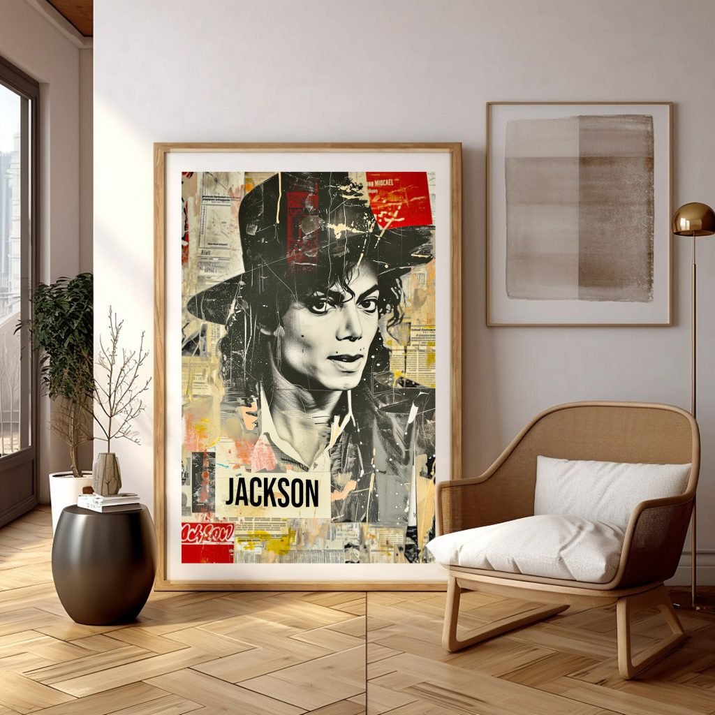 Michael Jackson King of Pop Canvas Wall Art Print - Music Poster - Image 4