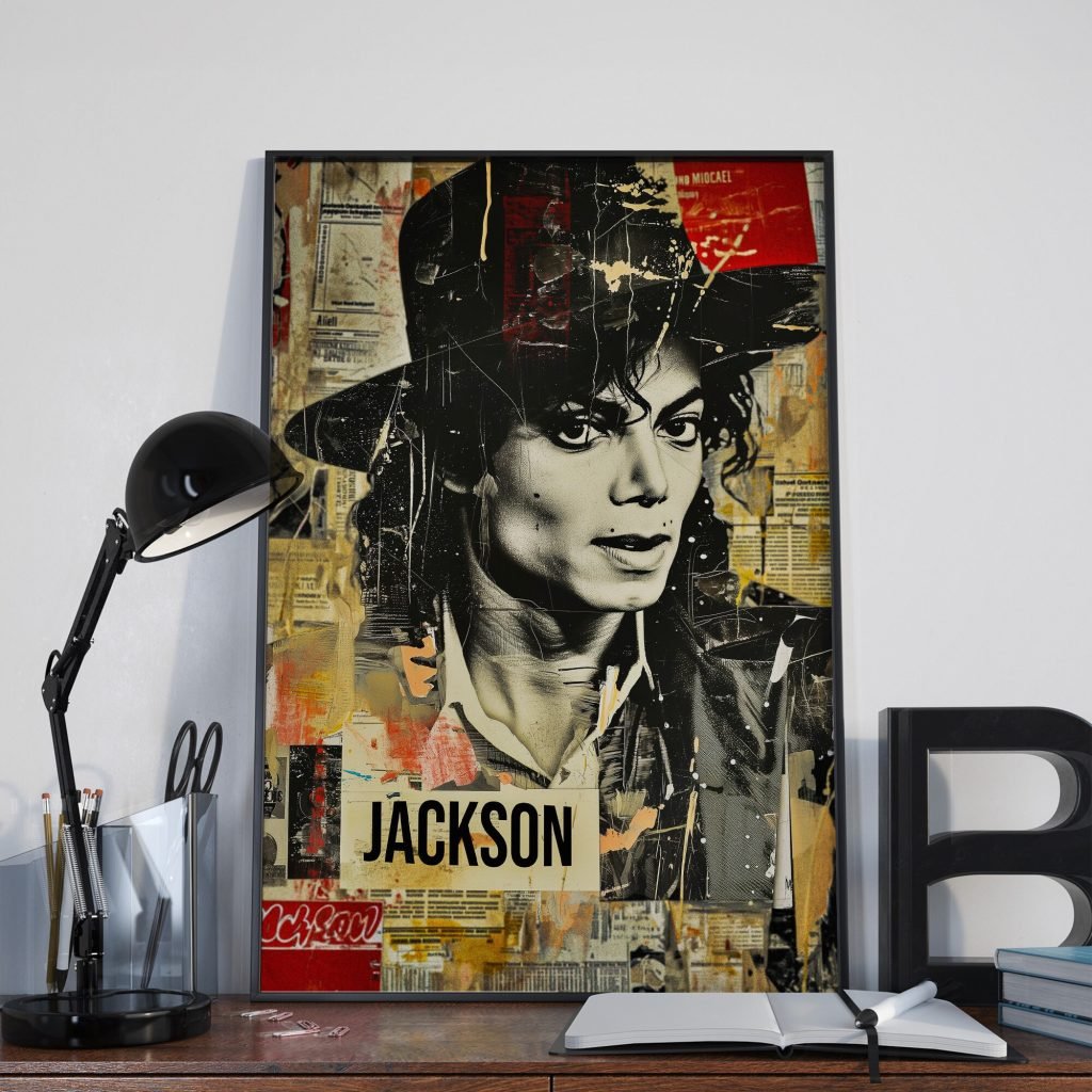 Michael Jackson King of Pop Canvas Wall Art Print - Music Poster - Image 9