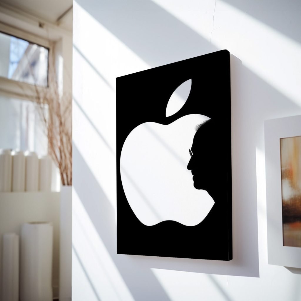 Apple Inc, Think different poster print, Steve Jobs, Canvas Wall art, Silicon Valley Gift Idea - Image 7