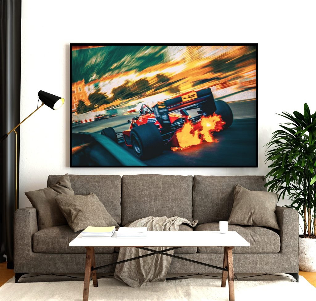 Niki Lauda Poster Print - Formula 1 Ferrari and Mercedes F1 Austrian Icon Canvas Wall Art - Racing Fan Gift Idea - Image 5