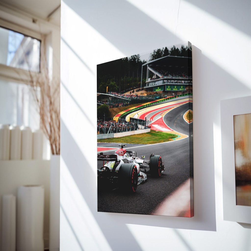 Lewis Hamilton Poster print, Mercedes Formula 1 canvas wall art, F1 world champion Wall Art, Sports poster - Image 3