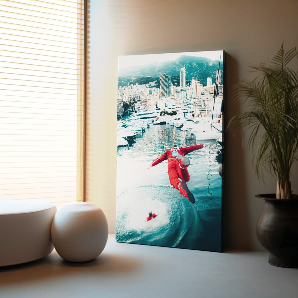Charles Leclerc Ferrari Monaco GP Win Poster or Canvas Wall Art - Formula 1 Print gift idea - Image 5
