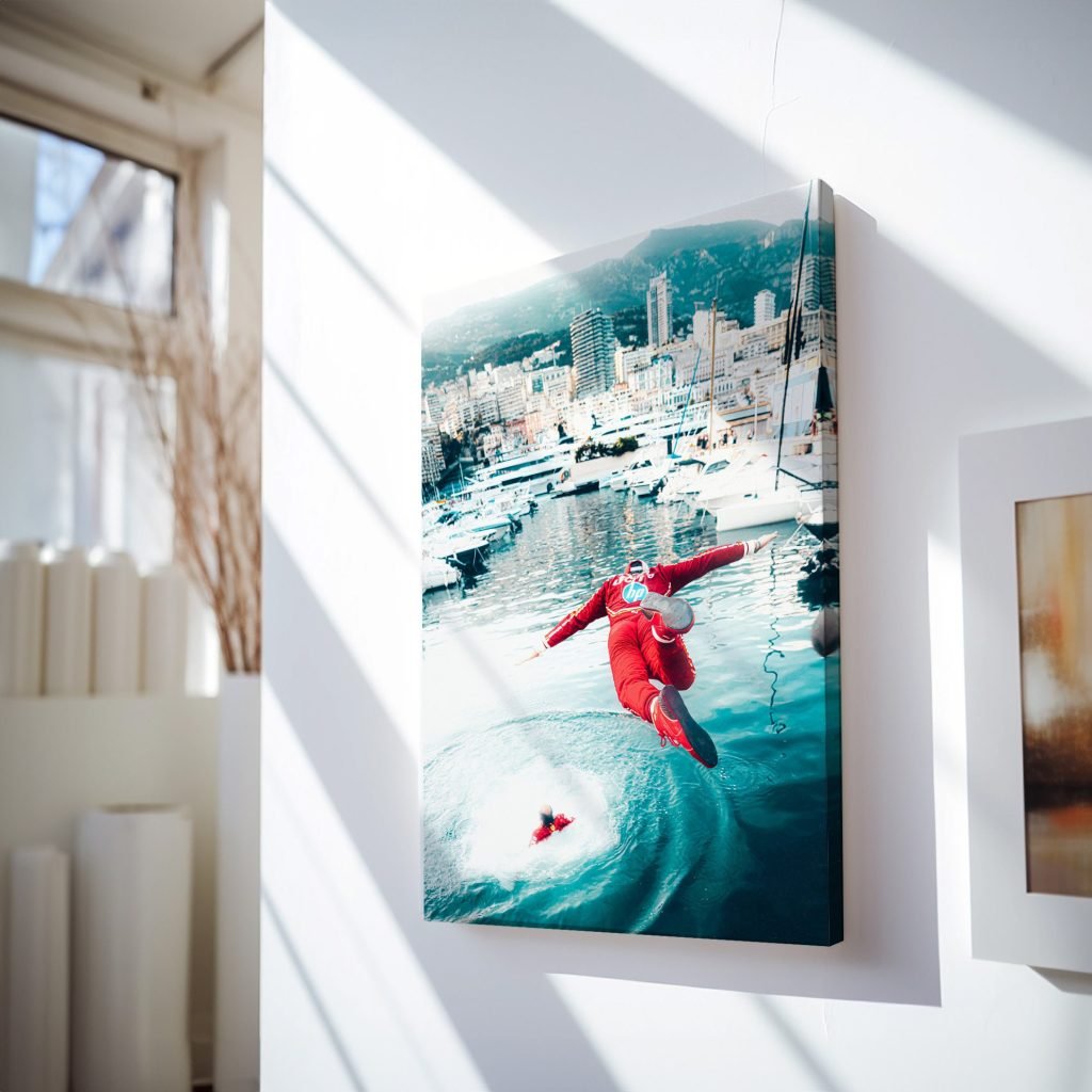 Charles Leclerc Ferrari Monaco GP Win Poster or Canvas Wall Art - Formula 1 Print gift idea - Image 6