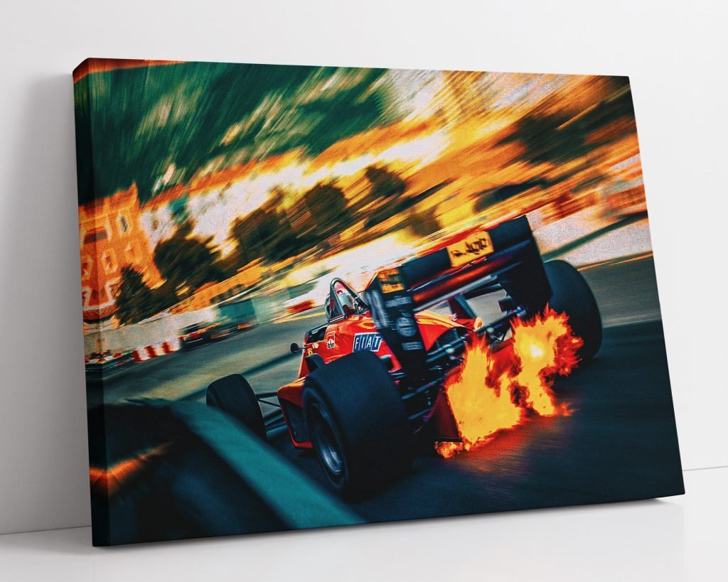 Niki Lauda Poster Print - Formula 1 Ferrari and Mercedes F1 Austrian Icon Canvas Wall Art - Racing Fan Gift Idea - Image 6