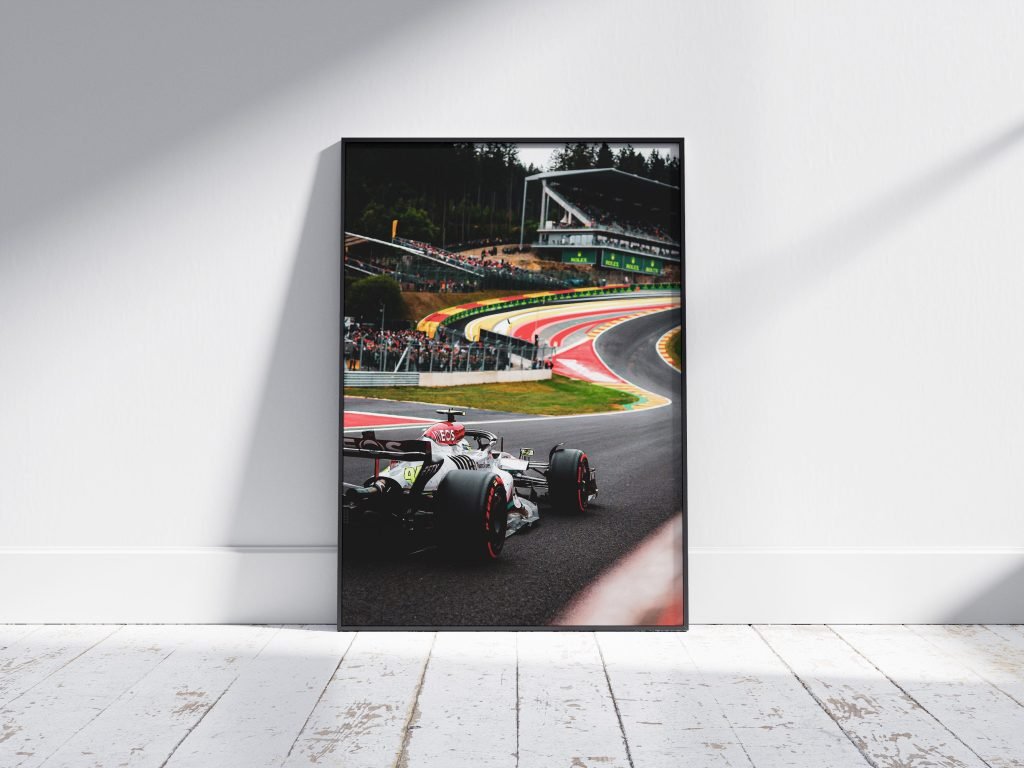 Lewis Hamilton Poster print, Mercedes Formula 1 canvas wall art, F1 world champion Wall Art, Sports poster - Image 7