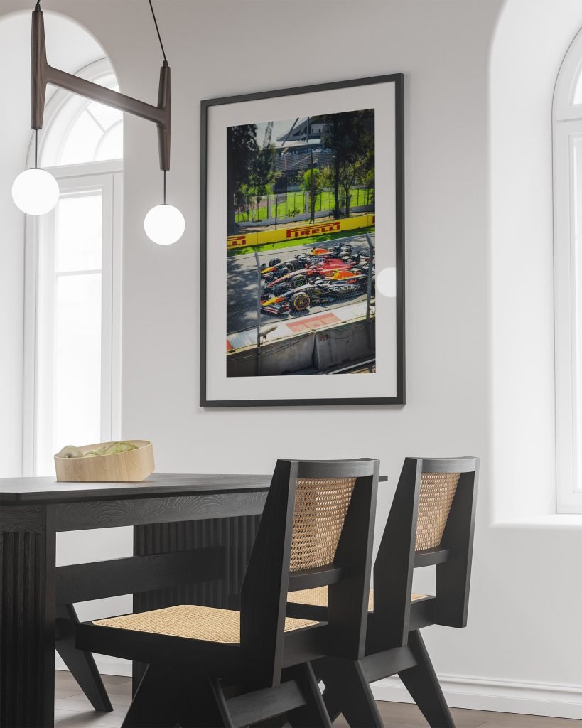 Checo Sergio Perez, Charles Leclerc poster print, Formula 1 Canvas Wall Art, F1 Red Bull Racing vs Ferrari canvas wall art - Image 7